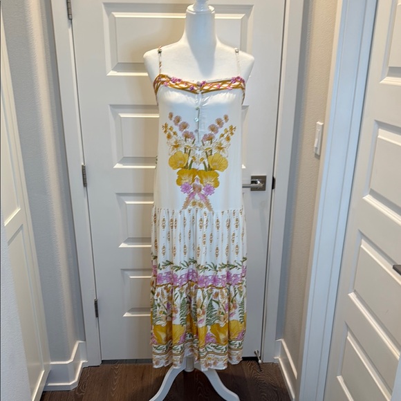 SOLD - FARM Rio Alice Long Dress Size S - Picture 6 of 11